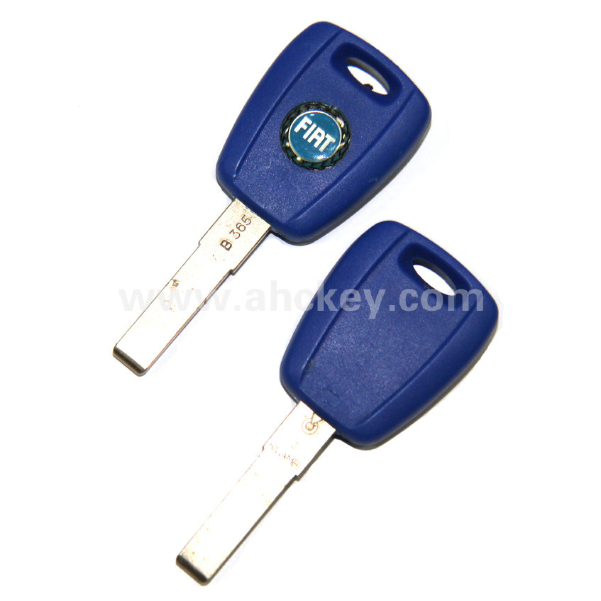 Fiat chip key internal tooth